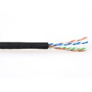 ACT CAT6A U-UTP Installation cable 305m Black EP459B ACT CAT6A U-UTP Installation cable 305m Black EP459B