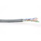 ACT CAT6 U-UTP Installation cable 100m Grey EP800H ACT CAT6 U-UTP Installation cable 100m Grey EP800H