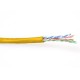 ACT CAT6 U-UTP Installation cable 100m Yellow EP880H ACT CAT6 U-UTP Installation cable 100m Yellow EP880H