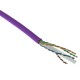 ACT CAT6 F-UTP Installation Cable 500m Violet FS6015 ACT CAT6 F-UTP Installation Cable 500m Violet FS6015