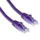 ACT CAT6A U-UTP Patch Cable 2m Purple IB2302 ACT CAT6A U-UTP Patch Cable 2m Purple IB2302