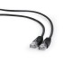 Gembird CAT5e U-UTP Patch Cable 10m Black PP12-10M/BK Gembird CAT5e U-UTP Patch Cable 10m Black PP12-10M/BK