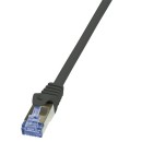 Logilink CAT6A S-FTP Patch Cable 7,5m Black CQ3083S