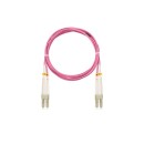 NIKOMAX OM4 Száloptikás Kábel 15m Magenta NMF-PC2M4C2-LCU-LCU-015 NIKOMAX OM4 Száloptikás Kábel 15m Magenta NMF-PC2M4C2-LCU-LCU-015