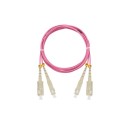 NIKOMAX OM4 Száloptikás Kábel 5m Magenta NMF-PC2M4C2-SCU-SCU-005 NIKOMAX OM4 Száloptikás Kábel 5m Magenta NMF-PC2M4C2-SCU-SCU-005