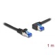 DeLock CAT6A S-FTP Patch Cable 1m Black 80218 DeLock CAT6A S-FTP Patch Cable 1m Black 80218
