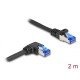 DeLock CAT6A S-FTP Patch Cable 2m Black 80223 DeLock CAT6A S-FTP Patch Cable 2m Black 80223