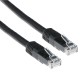 ACT CAT6A U-UTP Patch Cable 1m Black IB3501 ACT CAT6A U-UTP Patch Cable 1m Black IB3501
