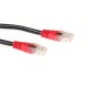 ACT CAT6 U-UTP Patch Cable 10m Black/Red IB8110