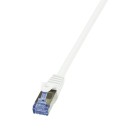 Logilink CAT7 S-FTP Patch Cable 0,5m White CQ4021S Logilink CAT7 S-FTP Patch Cable 0,5m White CQ4021S