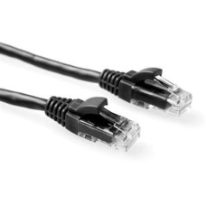 ACT CAT5e U-UTP Patch Cable 1m Black IK5901