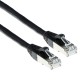 ACT CAT6A S-FTP Patch Cable 3m Black FB7903
