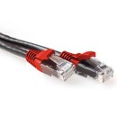 ACT CAT6A U-UTP Patch Cable 3m Black/Red IB6203 ACT CAT6A U-UTP Patch Cable 3m Black/Red IB6203