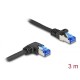 DeLock CAT6A S-FTP Patch Cable 3m Black 80224 DeLock CAT6A S-FTP Patch Cable 3m Black 80224