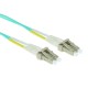 ACT LSZH Multimode 50/125 OM3 fiber cable duplex with LC connectors 0,25m Blue RL9652 ACT LSZH Multimode 50/125 OM3 fiber cable duplex with LC connectors 0,25m Blue RL9652