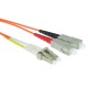 ACT LSZH Multimode 62.5/125 OM1 fiber cable duplex with LC and SC connectors 10m Orange RL8010 ACT LSZH Multimode 62.5/125 OM1 fiber cable duplex with LC and SC connectors 10m Orange RL8010