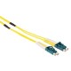 ACT Singlemode 9/125 OS2 duplex ruggedized fiber cable with LC connectors 10m Yellow RL5401 ACT Singlemode 9/125 OS2 duplex ruggedized fiber cable with LC connectors 10m Yellow RL5401