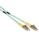 ACT Multimode 50/125 OM3 duplex ruggedized fiber cable with LC connectors 20m Blue RL5102 ACT Multimode 50/125 OM3 duplex ruggedized fiber cable with LC connectors 20m Blue RL5102