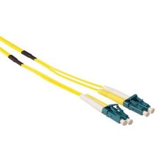 ACT Singlemode 9/125 OS2 duplex ruggedized fiber cable with LC connectors 20m Yellow RL5402 ACT Singlemode 9/125 OS2 duplex ruggedized fiber cable with LC connectors 20m Yellow RL5402