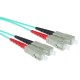 ACT LSZH Multimode 50/125 OM3 fiber cable duplex with SC connectors 5m Blue RL3605 ACT LSZH Multimode 50/125 OM3 fiber cable duplex with SC connectors 5m Blue RL3605