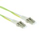 ACT LSZH Multimode 50/125 OM5 fiber cable duplex with LC connectors 5m Green RL5805 ACT LSZH Multimode 50/125 OM5 fiber cable duplex with LC connectors 5m Green RL5805