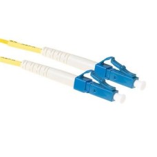 ACT LSZH Singlemode 9/125 OS2 fiber cable simplex with LC connectors 3m Yellow RL9993 ACT LSZH Singlemode 9/125 OS2 fiber cable simplex with LC connectors 3m Yellow RL9993