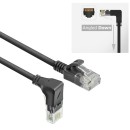 ACT CAT6A U-UTP Patch Cable 1m Black DC3901 ACT CAT6A U-UTP Patch Cable 1m Black DC3901