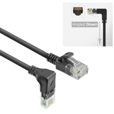 ACT CAT6A U-UTP Patch Cable 1m Black DC3901