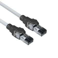 ACT CAT6A S-FTP Patch Cable 3m Grey FB4003