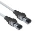ACT CAT6A S-FTP Patch Cable 3m Grey FB4003 ACT CAT6A S-FTP Patch Cable 3m Grey FB4003