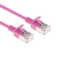 ACT CAT6A U-FTP Patch Cable 1,5m Pink DC7451 ACT CAT6A U-FTP Patch Cable 1,5m Pink DC7451