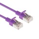 ACT CAT6A U-FTP Patch Cable 1m Purple DC7301 ACT CAT6A U-FTP Patch Cable 1m Purple DC7301