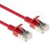 ACT CAT6A U-FTP Patch Cable 0,5m Red DC7500 ACT CAT6A U-FTP Patch Cable 0,5m Red DC7500