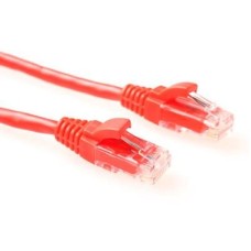 ACT CAT5e U-UTP Patch Cable 0,5m Red IK5500