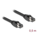 DeLock CAT8.1 S-FTP Patch Cable 0,5m Black 80232 DeLock CAT8.1 S-FTP Patch Cable 0,5m Black 80232
