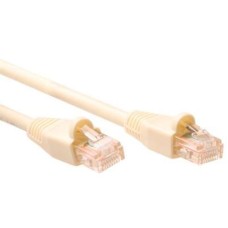 ACT CAT5e U-UTP Patch Cable 0,5m Ivory IB6500