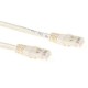 ACT CAT6 U-UTP Patch Cable 25m Ivory IB8425