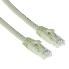 ACT CAT6A U-UTP Patch Cable 7m Ivory IB3207