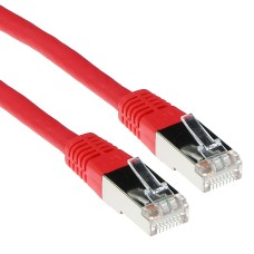 ACT CAT5e F-UTP Patch Cable 3m Red IB7503