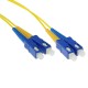 ACT LSZH Singlemode 9/125 OS2 fiber patch cable duplex with SC connectors 5m Yellow RL3905 ACT LSZH Singlemode 9/125 OS2 fiber patch cable duplex with SC connectors 5m Yellow RL3905