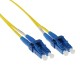 ACT Singlemode 9/125 OS2 short boot fiber patch cable duplex with LC connectors 10m Yellow RL1710 ACT Singlemode 9/125 OS2 short boot fiber patch cable duplex with LC connectors 10m Yellow RL1710
