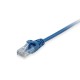 EQuip CAT6 U-UTP Patch Cable 0,15m Blue 625472 EQuip CAT6 U-UTP Patch Cable 0,15m Blue 625472