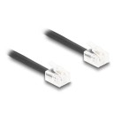 DeLock Telephone Cable / Coiled Cable RJ11 plug to RJ11 plug 3m Black 90224 DeLock Telephone Cable / Coiled Cable RJ11 plug to RJ11 plug 3m Black 90224