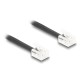 DeLock Telephone Cable / Coiled Cable RJ11 plug to RJ11 plug 3m Black 90224 DeLock Telephone Cable / Coiled Cable RJ11 plug to RJ11 plug 3m Black 90224
