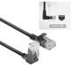 ACT CAT6A U-UTP Patch Cable 0,15m Black DC4930 ACT CAT6A U-UTP Patch Cable 0,15m Black DC4930