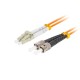 Lanberg MM ST/UPC-LC/UPC duplex 10m Orange FO-STLU-MD21-0100-OG Lanberg MM ST/UPC-LC/UPC duplex 10m Orange FO-STLU-MD21-0100-OG