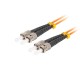 Lanberg MM ST/UPC-ST/UPC duplex 15m Orange FO-STST-MD21-0150-OG Lanberg MM ST/UPC-ST/UPC duplex 15m Orange FO-STST-MD21-0150-OG