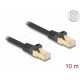 DeLock CAT6A S-FTP Patch Cable 10m Black 80322 DeLock CAT6A S-FTP Patch Cable 10m Black 80322