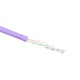 ACT CAT6A U-UTP Installation cable 500m Purple XS6115 ACT CAT6A U-UTP Installation cable 500m Purple XS6115
