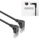 ACT CAT6A U-FTP Patch Cable 3m Black DA5903